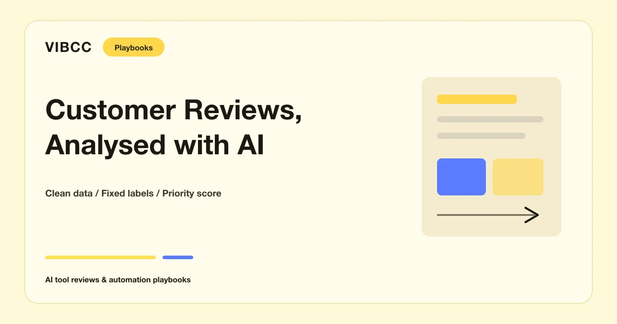 Analysing Customer Reviews at Scale with AI: Causes and a Fix List