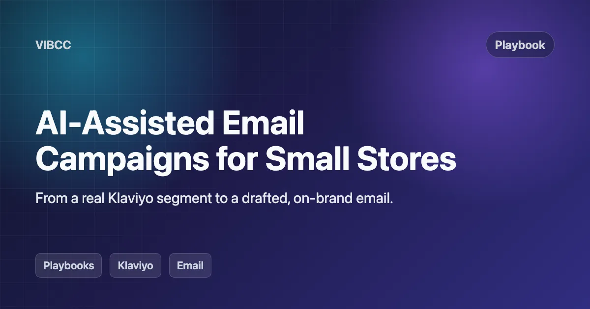 AI-Assisted Email Campaigns for Small Ecommerce Stores